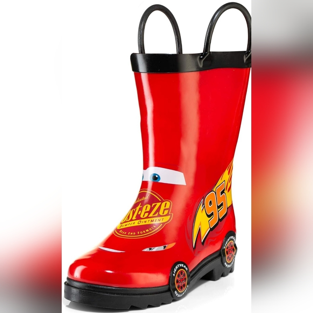 Disney Lightning McQueen Rainboots